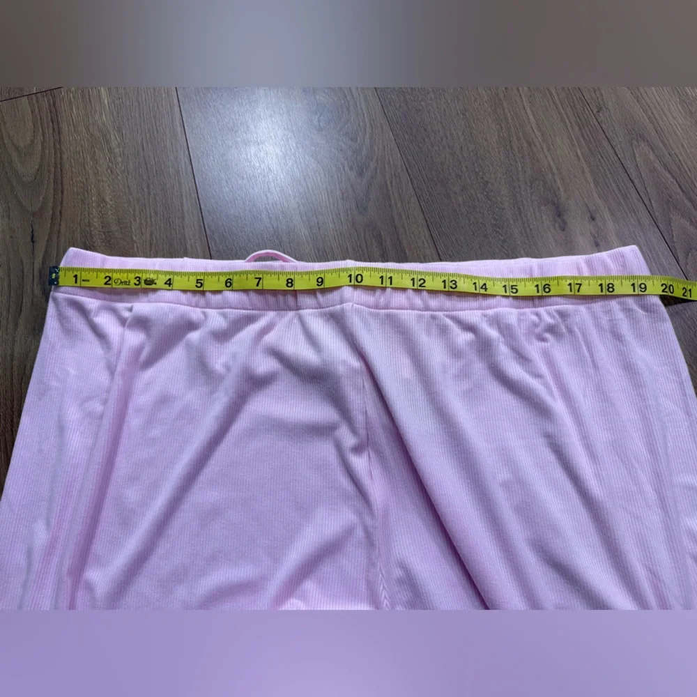 NWT Skims Soft Lounge Rib Sleep Pajama Set Pink Cherry Blossom Size 2X - Picture 14 of 16